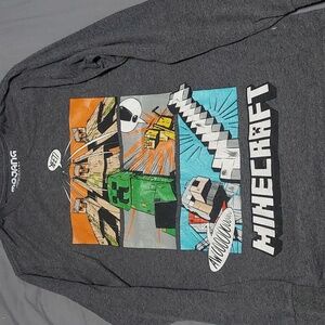 Boys mincraft long-sleeved